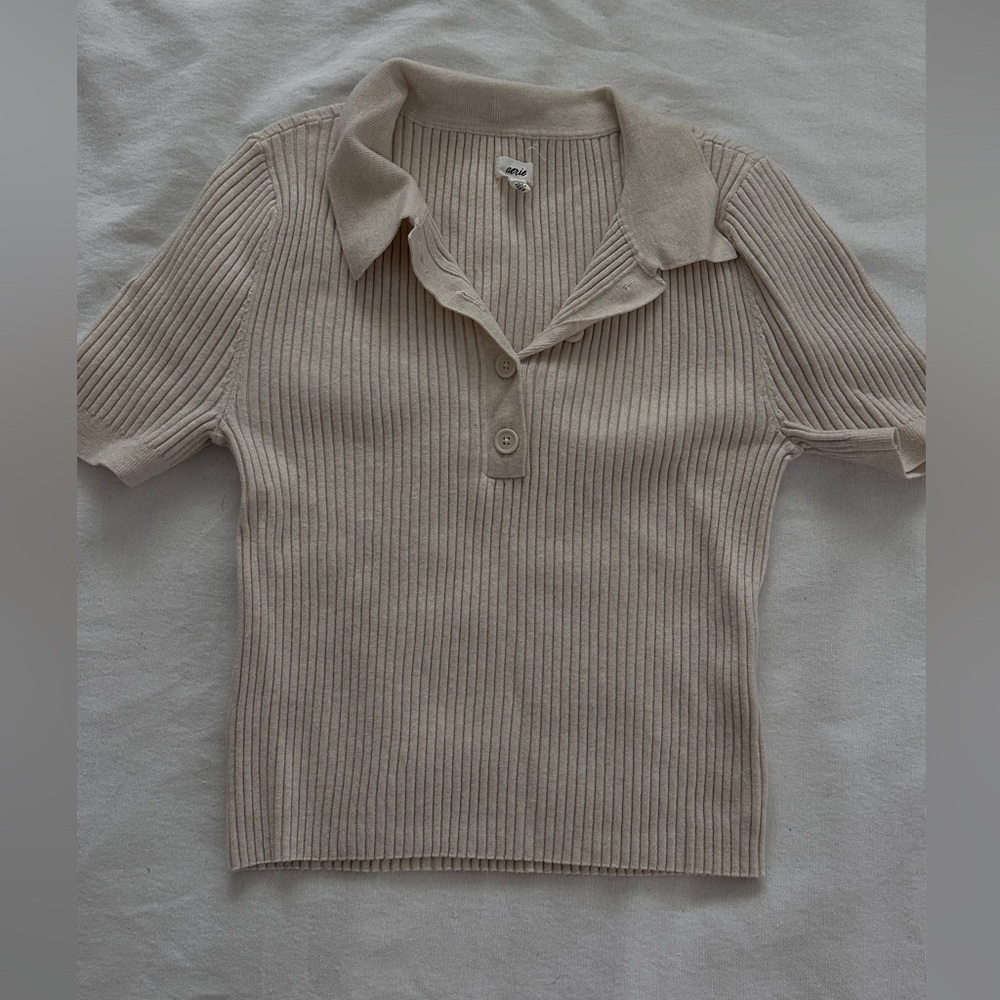 Aerie Polo Sweater Shirt